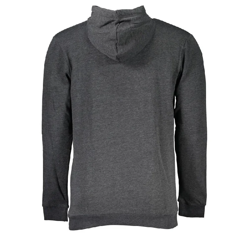 Exquisite Details Sergio Tacchini Gray Cotton Men's Sweater