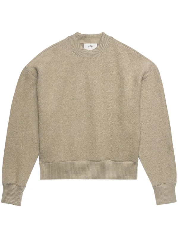 Elegant Wear Crew-Neck Fleece Sweatshirt
