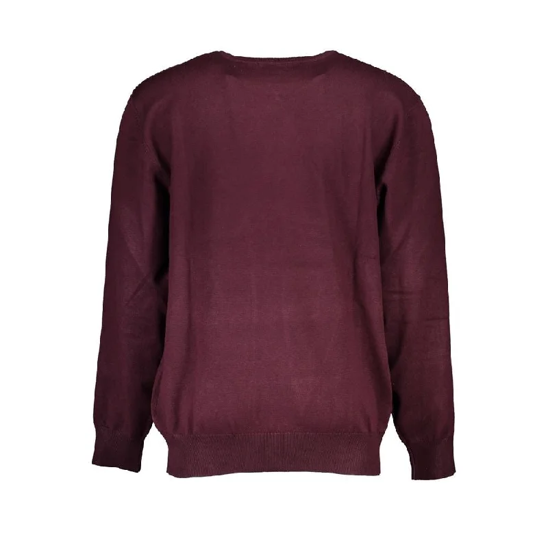 Luxury Style U.S. Grand Polo Red Nylon Men's Sweater