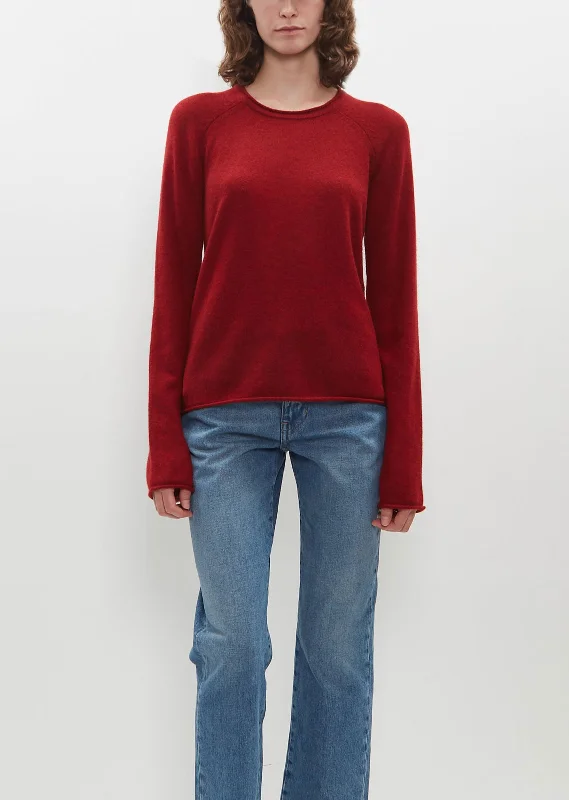 Personalized Wear Yoke Crew — Red Melange