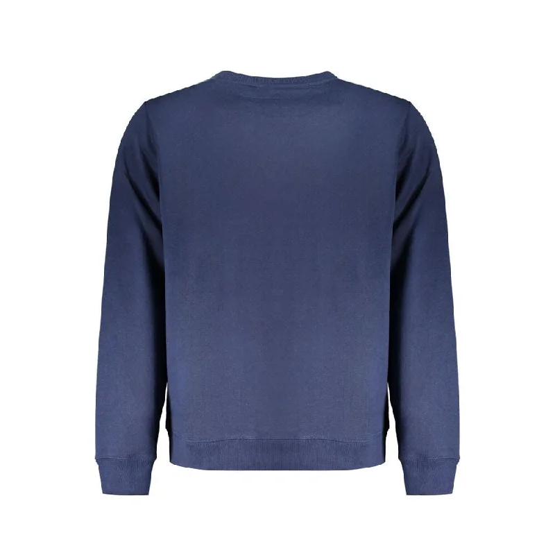 American Style Norway 1963 Blue Cotton Men Men's Sweater
