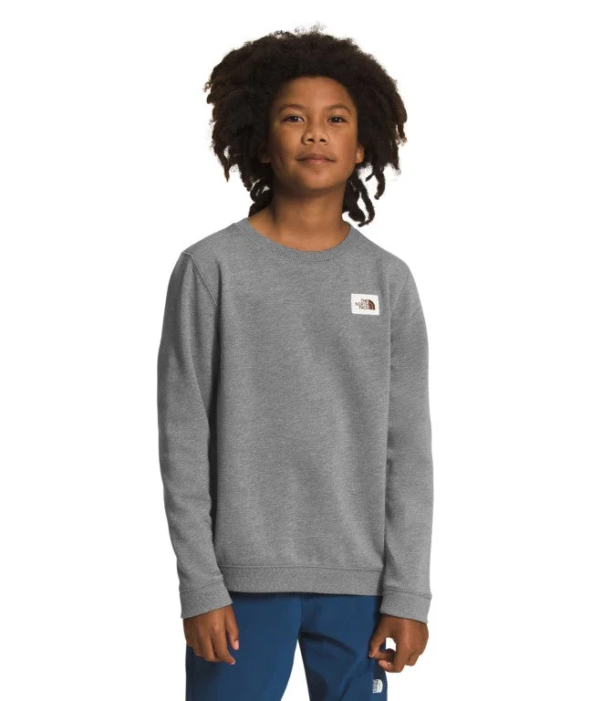 Elegant Design Big Kids’ Heritage Patch Crew (Teens) - Past Season
