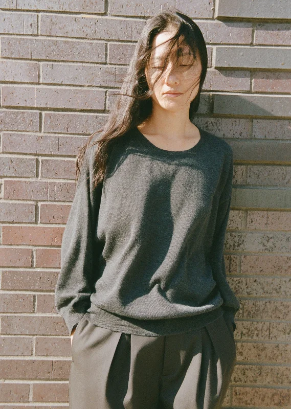 Dessert Matching Refine Joy Sweater — Charred