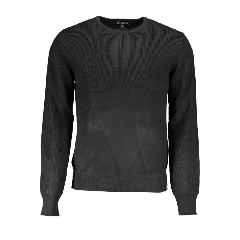 Soft Relaxation Wear U.S. Grand Polo Elegant Long Sleeve Crew Neck Men's Sweater