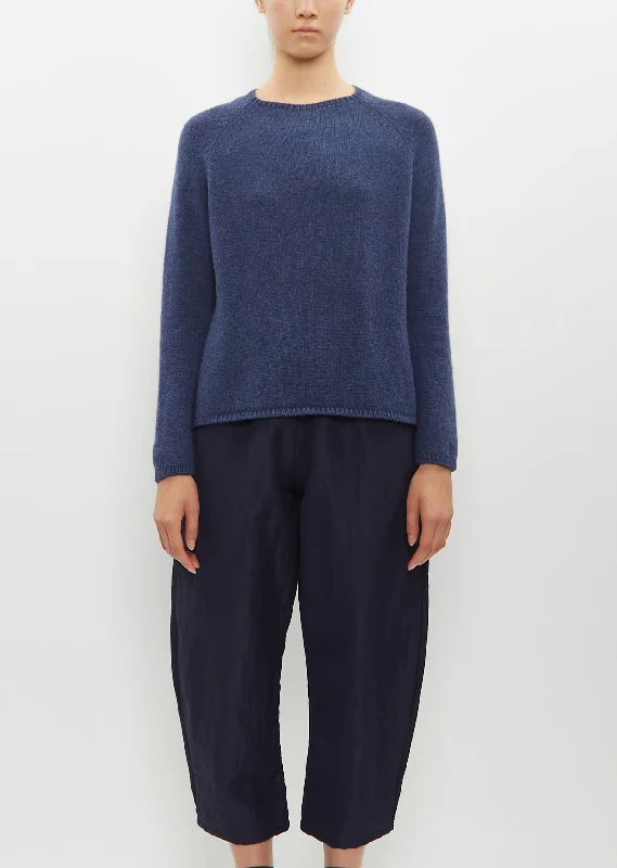 Comfortable Tops Cashmere and Alpaca Knit
