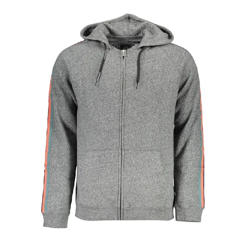 Sports Cool Dockers Gray Cotton Men's Sweater