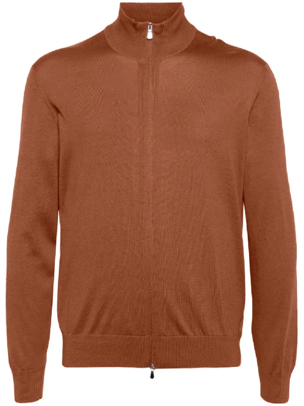 Cozy Shirts Cage Zip-Up Cardigan