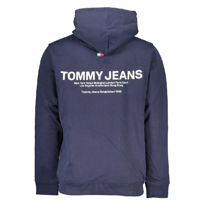 Casual Fit Wear Tommy Hilfiger Blue Cotton Men Men's Sweater