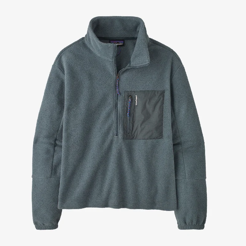 Relaxed Tops Microdini 1/2-Zip Fleece Pullover (Women's)