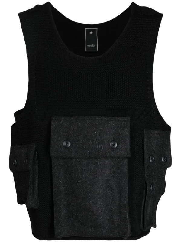 Versatile Itinerary Scoop-Neck Merino Wool Vest