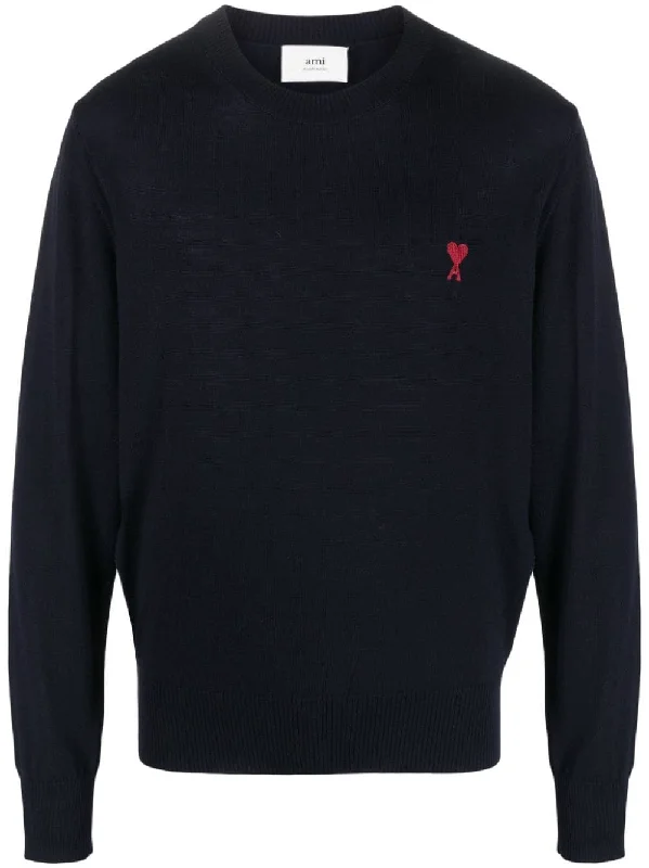Urban Style Ami De Coeur Motif-Embroidered Jumper