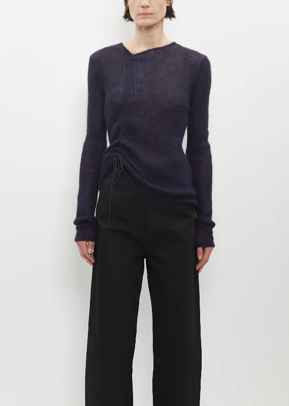 Celebrity Style Ussi Pullover — Navy