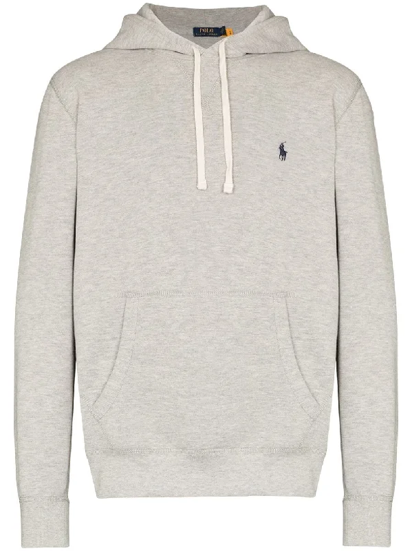 Sporty Comfort Polo Pony Drawstring Hoodie