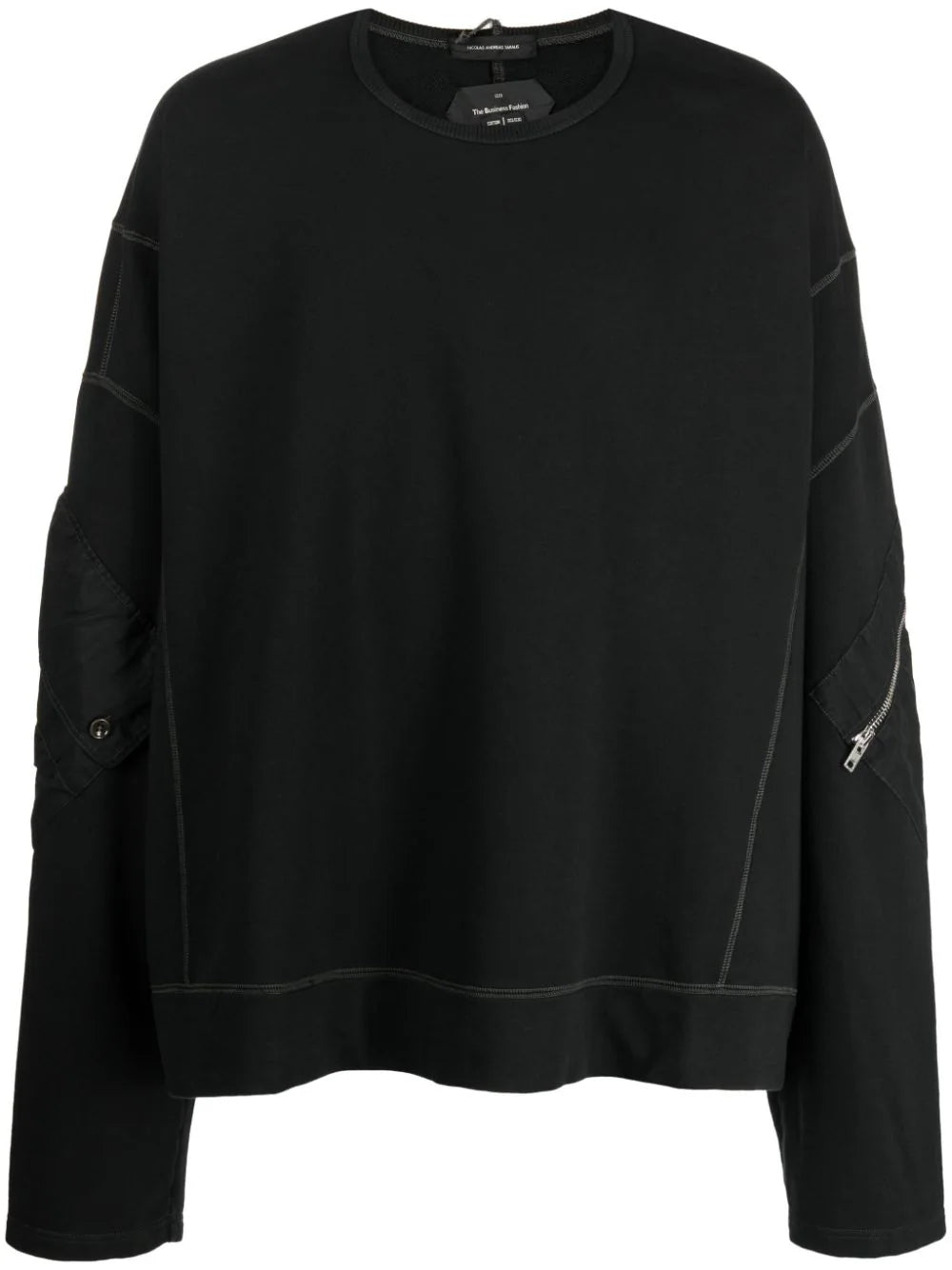 Fashion Classic Oversized Cotton Sweatshirt