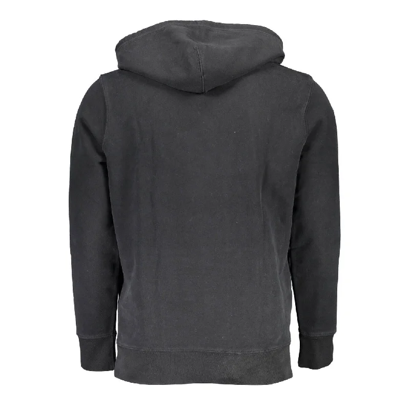 Fashion Comfort Levi's Sleek Cotton Hoodie with Central Men's Pocket