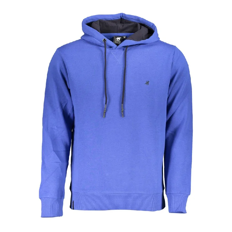 High-end Sense U.S. Grand Polo Chic Hooded Sweatshirt with Embroidery Men's Detail