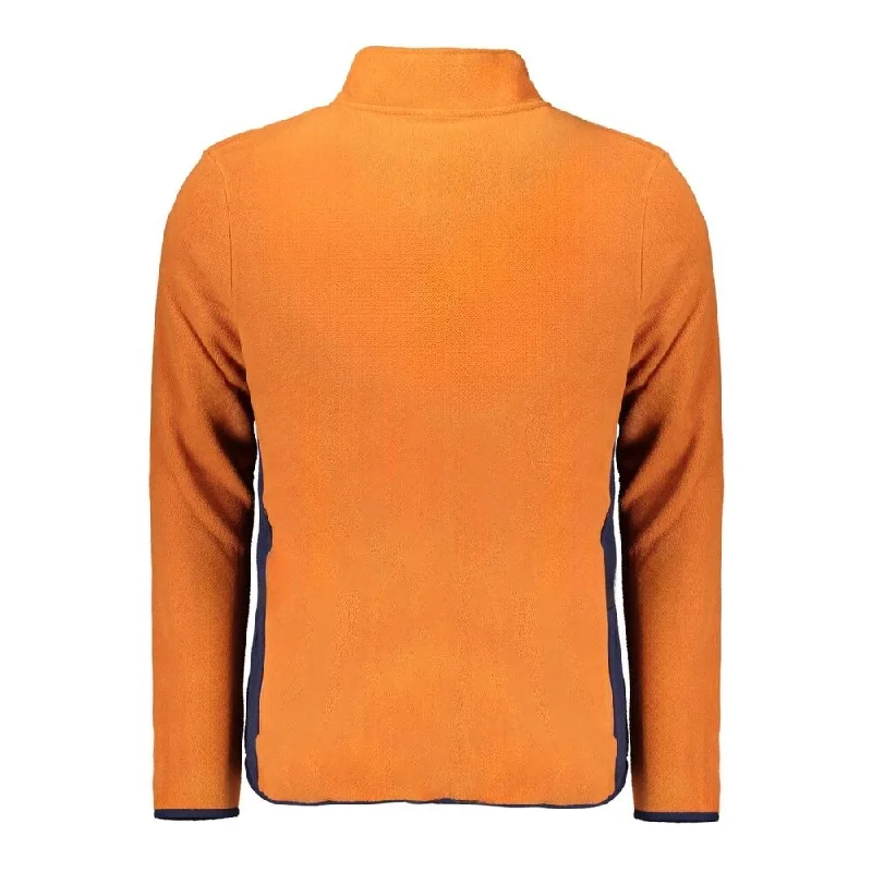Knitted Design Norway 1963 Brown Polyester Men Men's Sweater