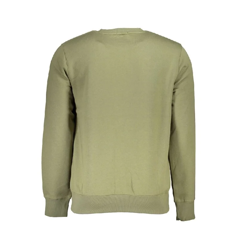 European And American Style Timberland Classic Green Crew Neck Fleece Men's Sweatshirt