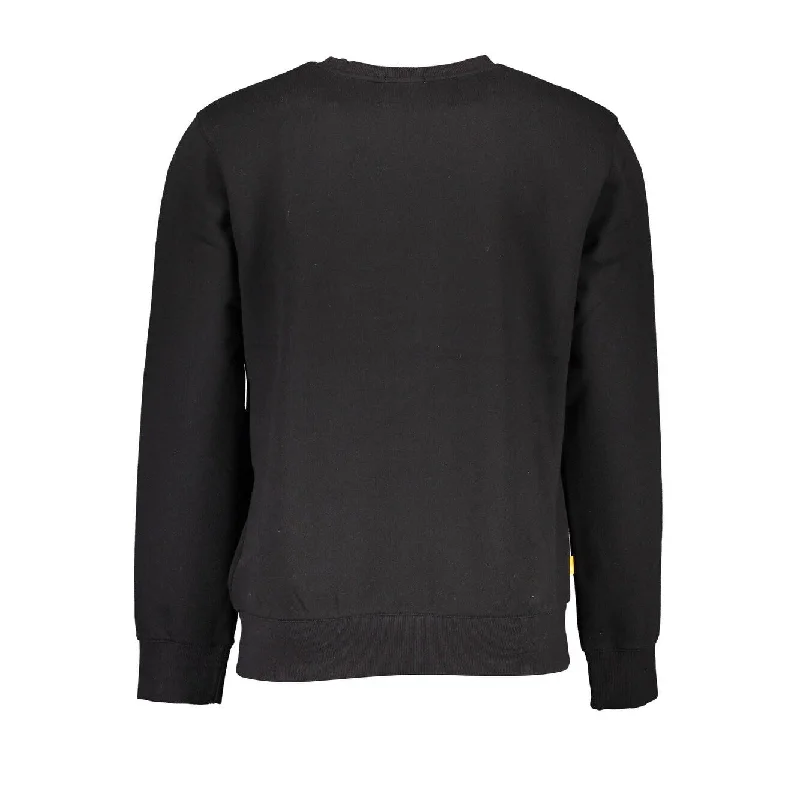 Fashion Innovation Timberland Black Cotton Men Men's Sweater