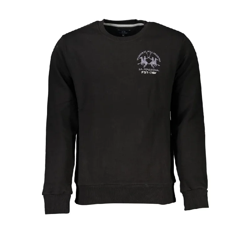 Spiritual Vitality La Martina Elegant Crew Neck Fleece Men's Sweatshirt