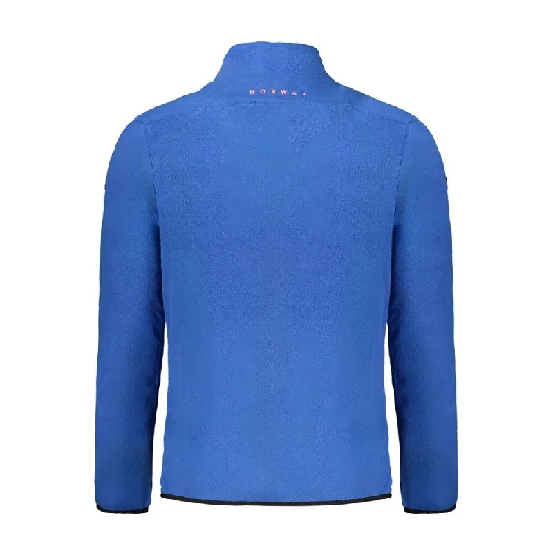 Must-have For Autumn And Winter Norway 1963 Blue Polyester Men Men's Sweater
