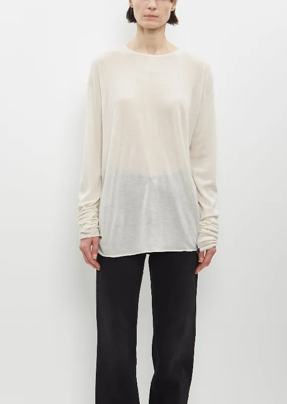Avant-garde Design n° 361 Gemini Sweater — Cream