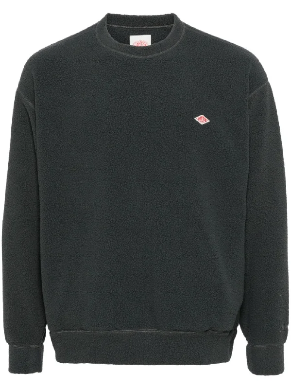 Design And Tailoring Logo-Appliqué Fleece Sweatshirt