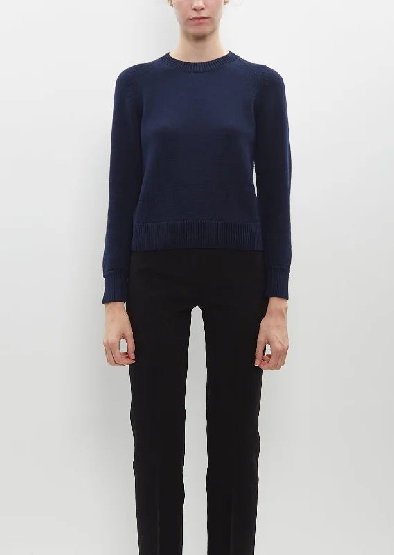 Leisure Sports Lauren Sweater — Navy