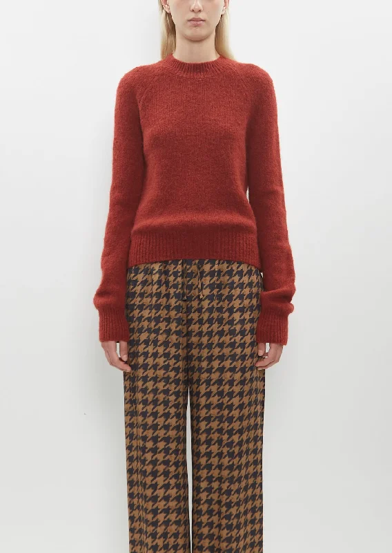 Trendy Traveler Texas Sweater — Wine