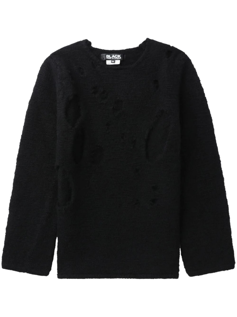 Trends Distressed-Effect Wool Jumper