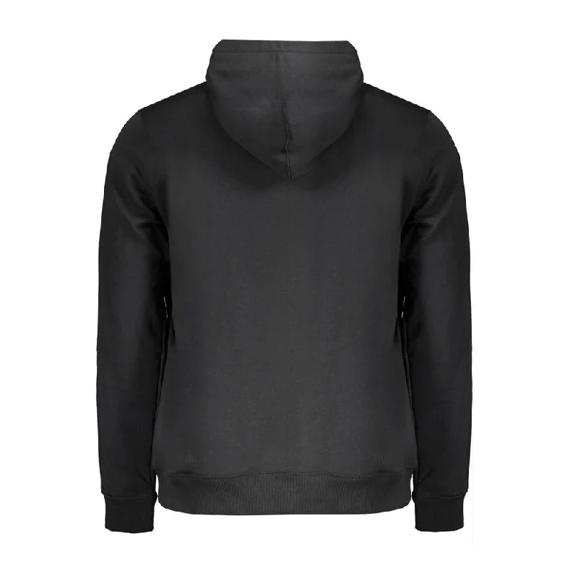 Sports Style Calvin Klein Black Cotton Men's Sweater