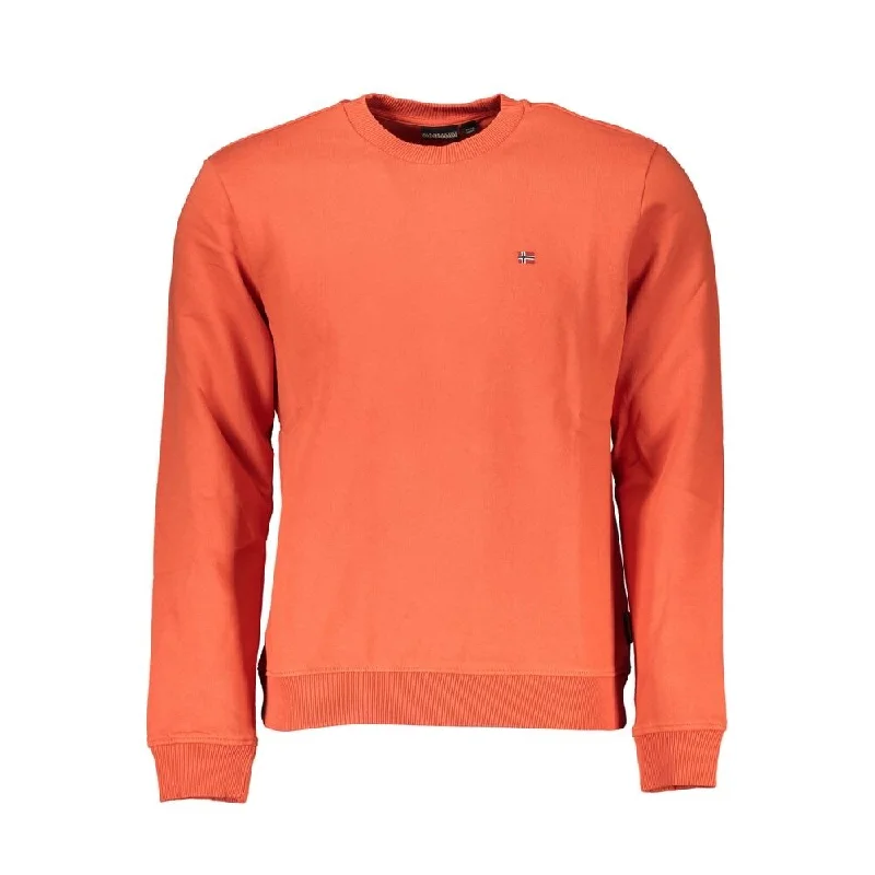 Fresh Wear Napapijri Red Cotton Men Men's Sweater