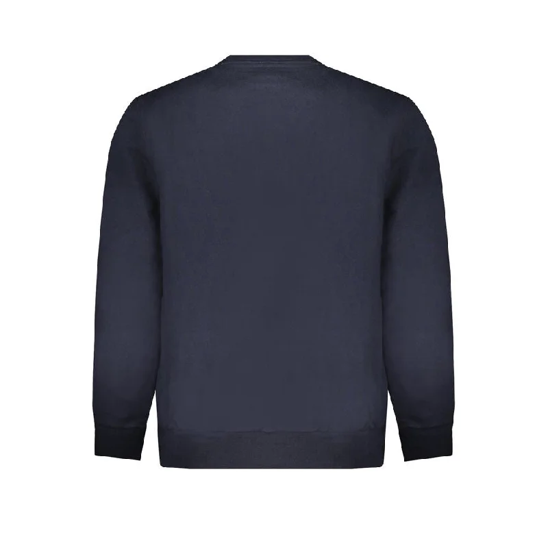 Playful Style Timberland Blue Cotton Men's Sweater