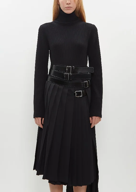 Elegant And Elegant Turtleneck Sweater
