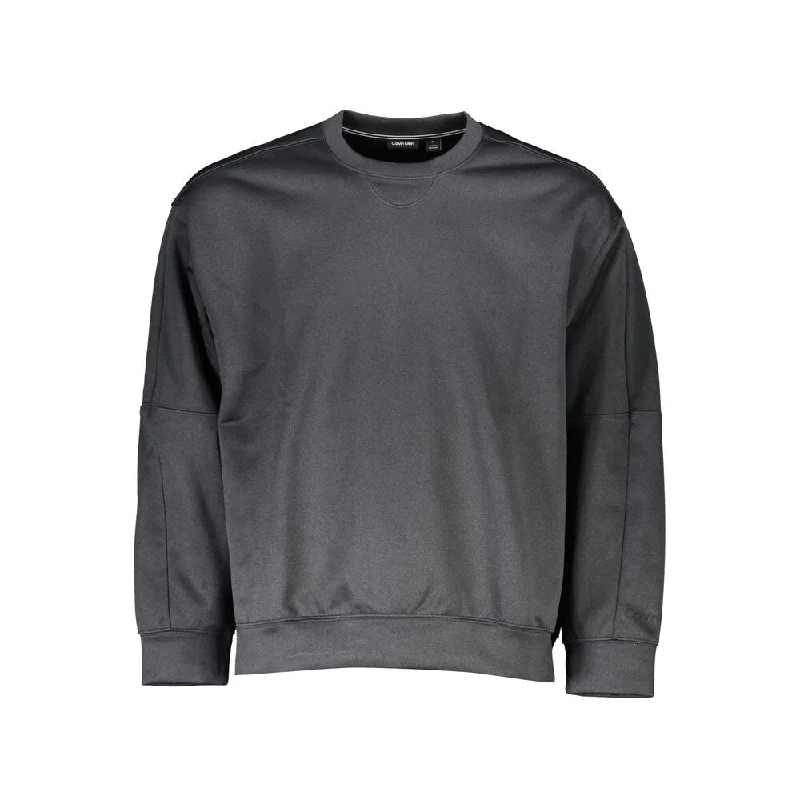 British Fashion Calvin Klein Sleek Crew Neck Tech Men's Sweatshirt