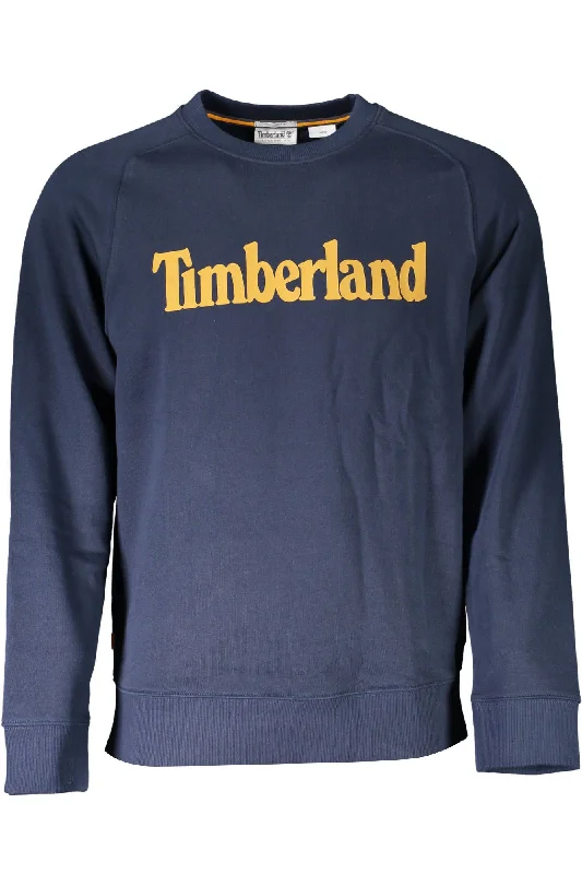 Urban Sense Timberland Blue Cotton Men Men's Sweater