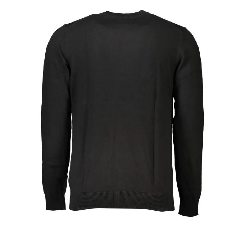 Goddess Style Calvin Klein Sleek Long Sleeve Crew Neck Sweater with Men's Logo
