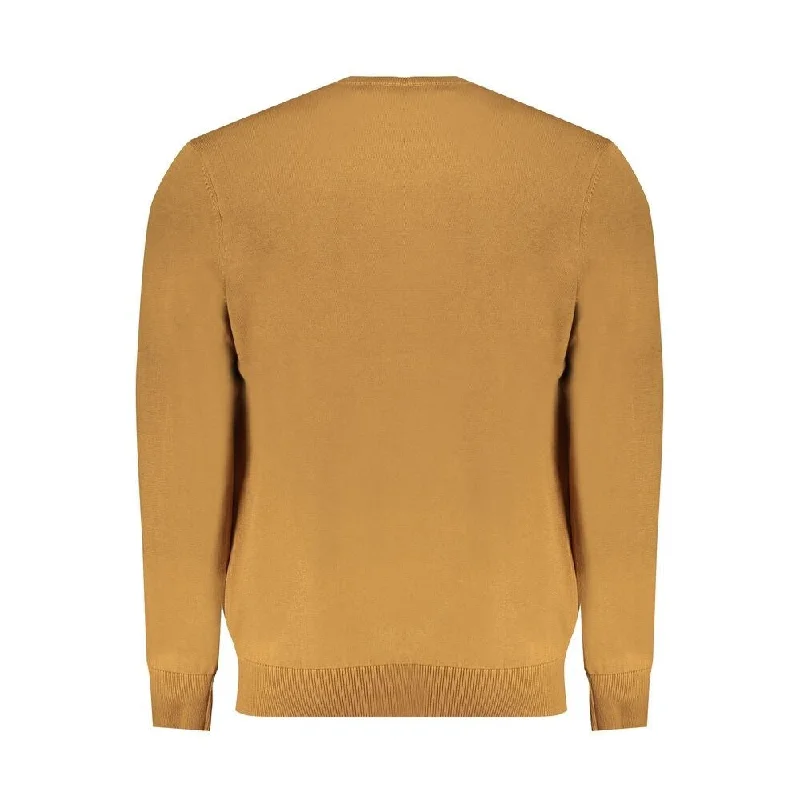 Elegant Comfort Timberland Brown Cotton Men's Sweater