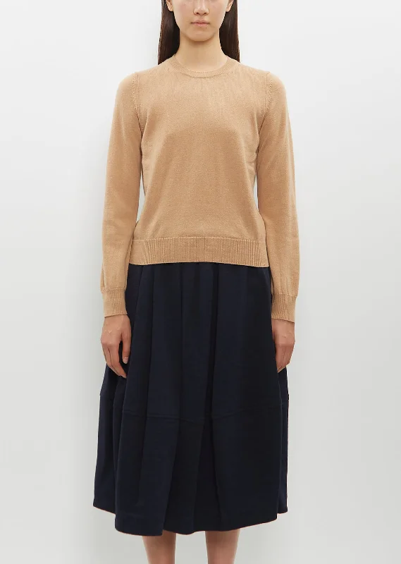 Modern Comfort Wear Cashmere Crewneck
