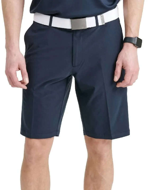 Design Trend Men Mellion 4 Ways Stretch Shorts In Navy