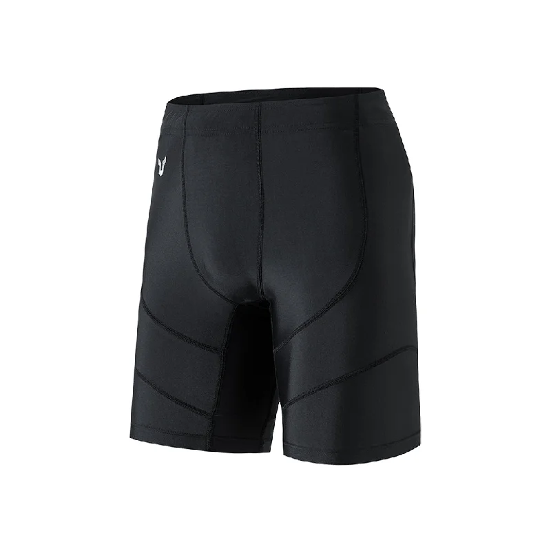 Soft Wear Classic Black UPF50+ Mens Swim Shorts