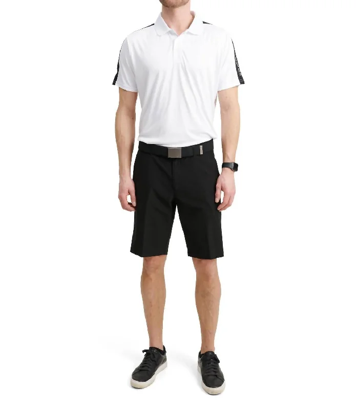High-end Sense Men Mellion 4 Ways Stretch Shorts In Black
