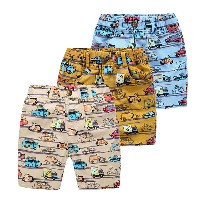 Exquisite Tailoring Casual Boys Print Shorts Kids Summer Clothes Cartoon Cars Elatisc Waist Pants For 2~7Y Boy Children Boys Beach Shorts CI030 Exquisite Tailoring Casual Boys Print Shorts Kids Summer Clothes Cartoon Cars Elatisc Waist Pants For 2~7Y Boy Children Boys Beach Shorts CI030