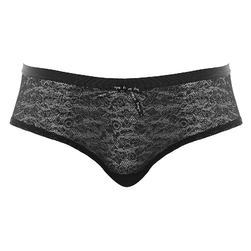Daily Comfort Fancies Black Hipster Short - Freya