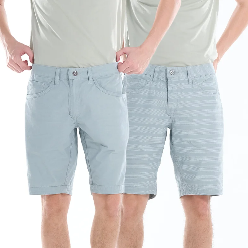 Effortless Style LEE MENS REVERSIBLE COLORED SHORTS; 10" INSEAM