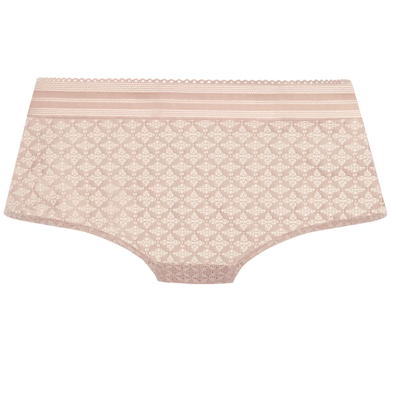 Economic Outlook Viva Lace Short Natural Beige - Freya