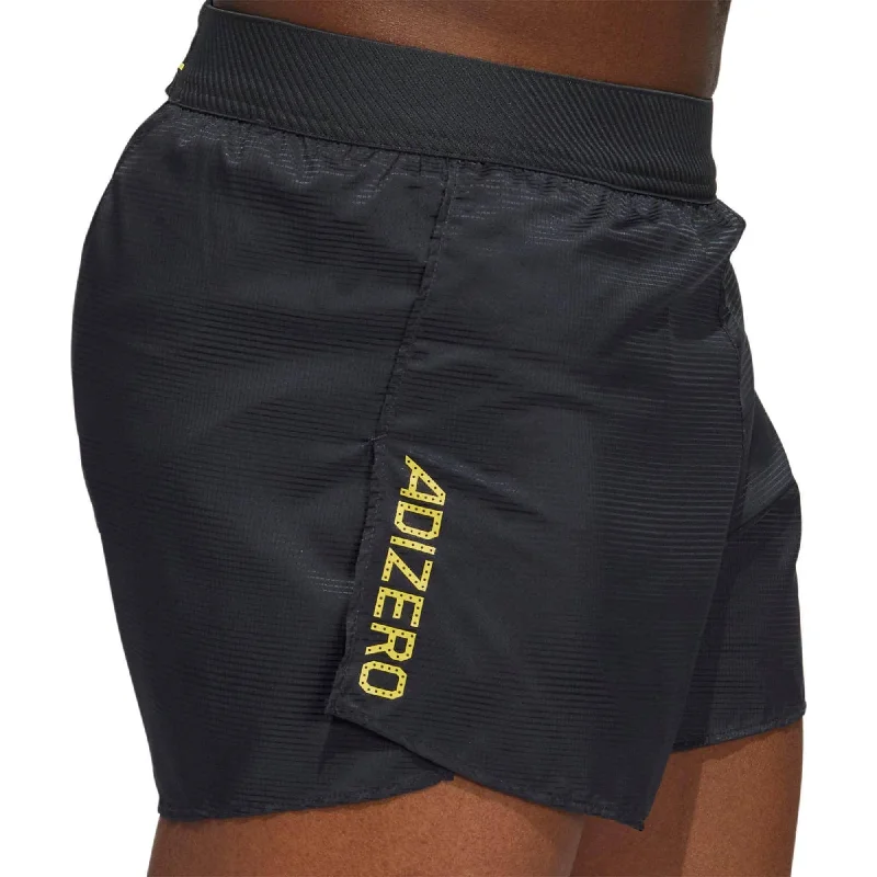 Noble And Elegant adidas Adizero Engineered Split Mens Running Shorts - Grey