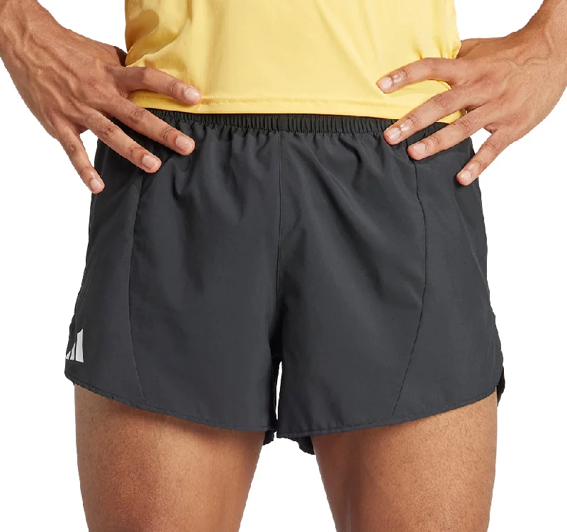 Soft Relaxation Wear adidas Adizero Essentials Mens Running Shorts - Black
