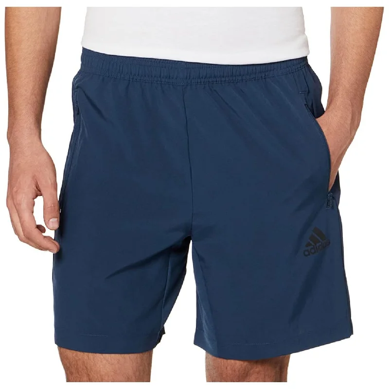 Relaxed Tops adidas AeroReady Designed To Move Woven Mens Training Shorts - Blue