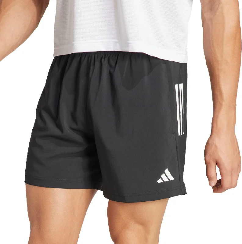 Comfy Layers adidas Own The Run 5 Inch Mens Running Shorts - Black